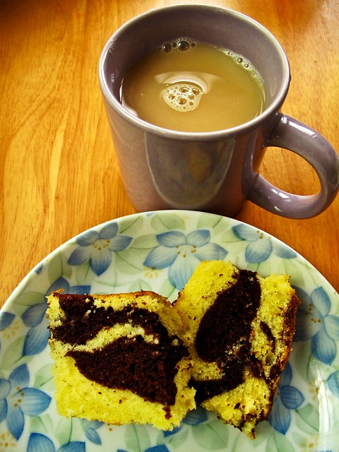 IMG_0941 Chocolate  marble cake and tea - tea break