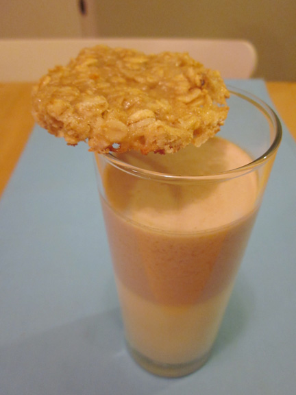 Daring Bakers February: Panna Cotta and Florentine Cookies