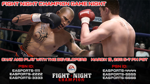 Fight Night Champion PlayStation Home