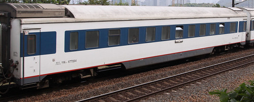China Railways carriage YW25T 677234
