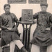tonkin - deux sculpteurs a la foire de hanoi
