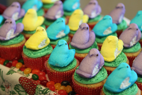 easter cupcakes recipes for kids. easter peepcakes 2