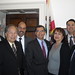 Joe Del Bosque, Mayor Robert Silva, Mayor Amarpreet Dhaliwal, Congressman Becerra, Sylvia Ballin, Tom Martinez, Mario Santoyo