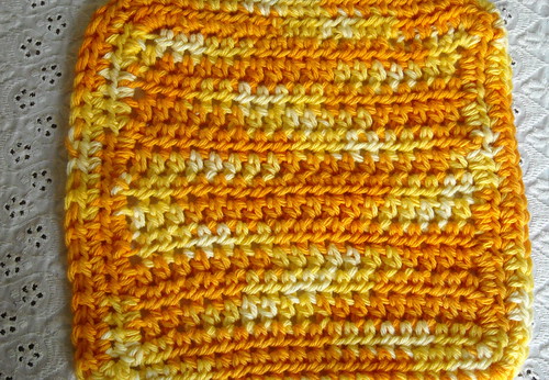 Crocheted Dishcloth #1