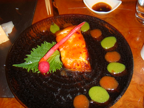 Bacalao negro con salsa miso