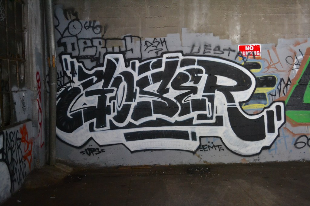 GOSER, UPS, Oakland, Graffiti, Street Art