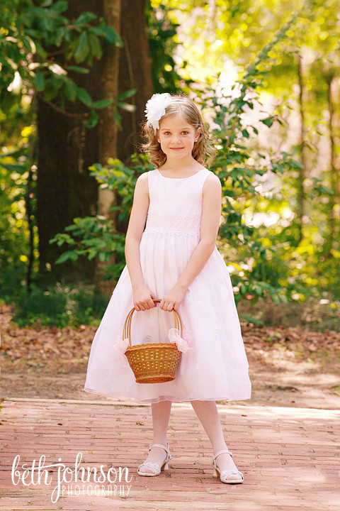 tallahassee flower girl family photography