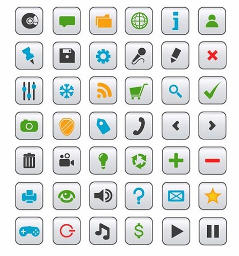 Top 10 Best Vector Icon Collection for Web Design 2011