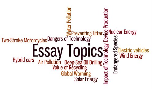 Student Topics Environmental Essay