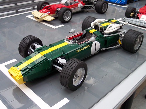 A legendás Lotus 43 BRM-mel Jim Clark aratott szenzációs győzelmeket - Fotó: kockagyar.blog.hu
