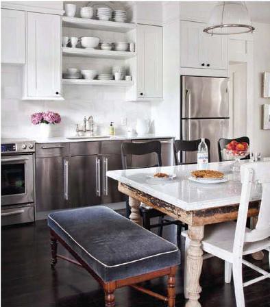 H&H eclectic kitchen