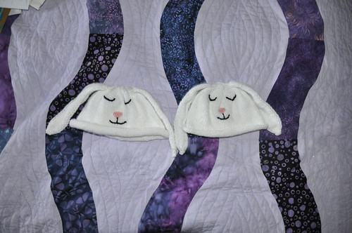 double bunny hats