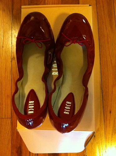 Because a girl can always do with a pair of red patent ballet flats.