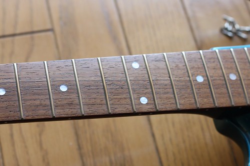 Polished fret wires