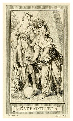 002- La afabilidad-Iconologie par figures, ou, Traité complet des allégories…1791