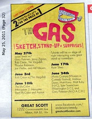 The Gas, Weekly Dig ad