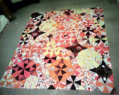 Sanctuary quilt with corners filled in