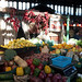 Bancarella di frutta e verdura nel Mercado Central in Santiago