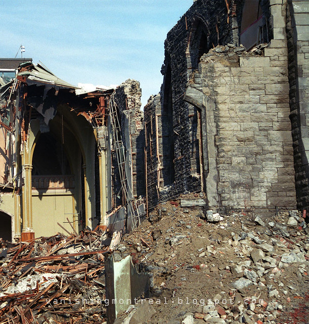 Trinity Anglican Church - demolition