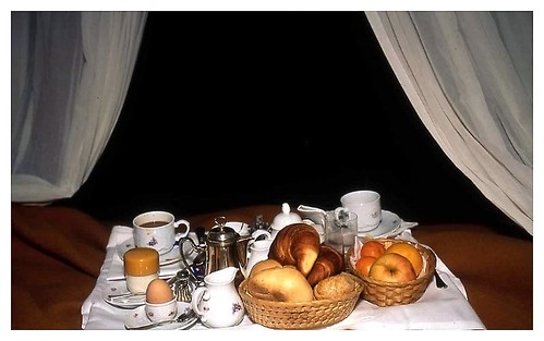 Nan Goldin Breakfast in bed Torre di Bellosguardo Florence 1996 
