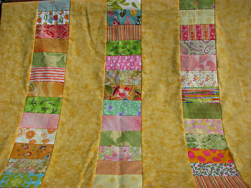 baby quilt wip