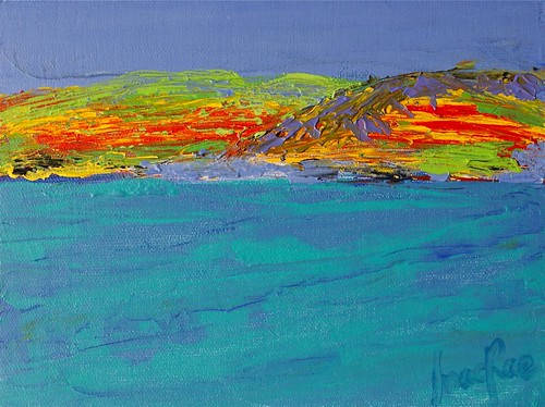 Arran Shores II by Roberta MacRae Artist in the Landscape