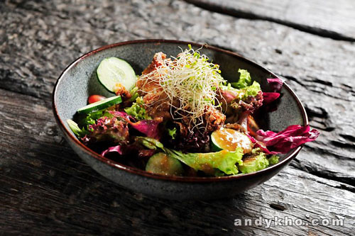 02 Soft Shell Crab Salad RM18