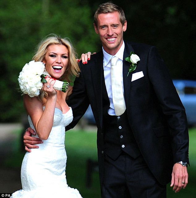 Nice day for a WAG wedding as Peter Crouch ties the knot with Abbey Clancy  6