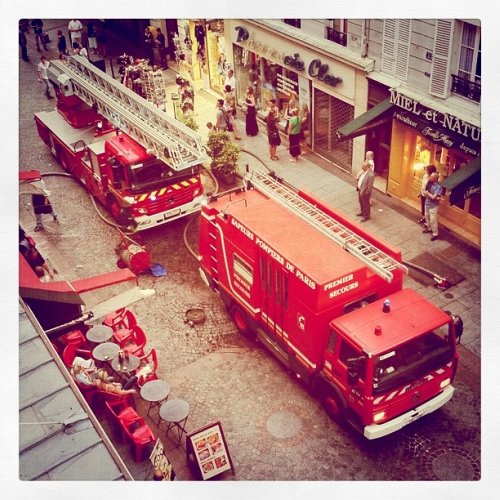 Les bals des pompiers du 13 et 14 juillet 2013 à Paris