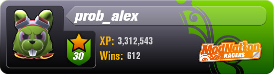 ModNation Racers Player profile: prob_alex