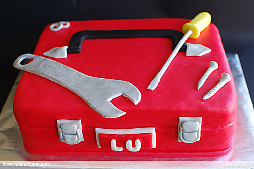 tool box cake