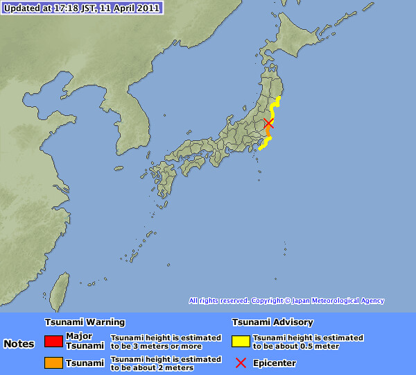 Ponovni potresi na Japonskem