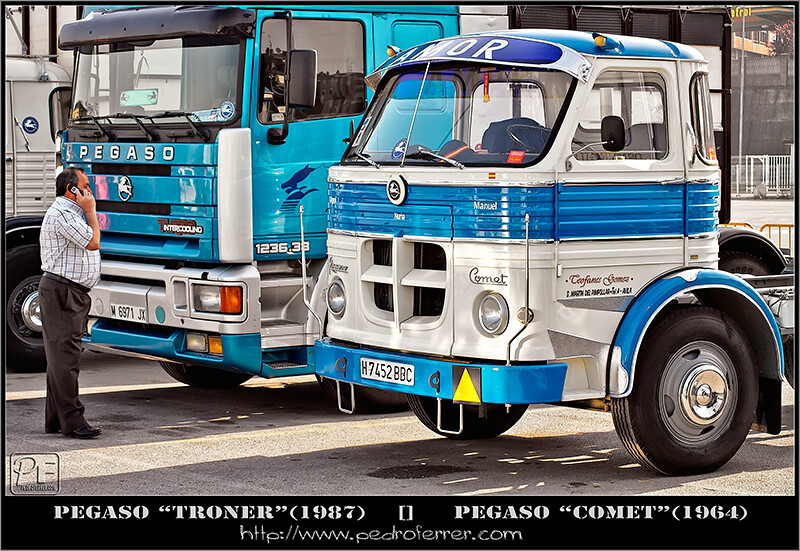 II Truck Show Festival de Torrelavega - Pegaso Comet y Pegaso Troner