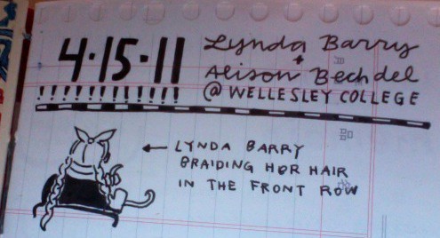 Lynda! Barry! by thimblewinder