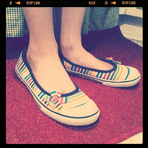 Striped Shoes