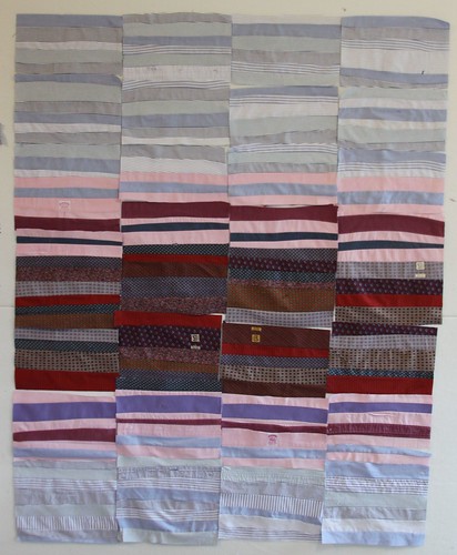 "recycled quilt" "memory quilt" "cool memory quilt" "recycled shirt quilt" "mamaka mills" "alix joyal" "tie quilt"