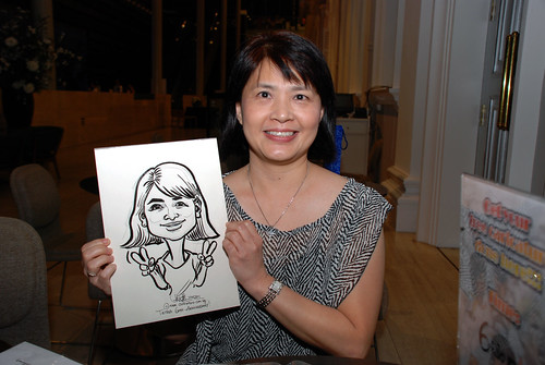 Caricature live sketching for Tetra 60th Anniversary - 16