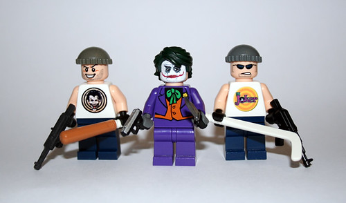 Tilmeld Landskab gave Joker and Henchmen | Custom LEGO Minifigures