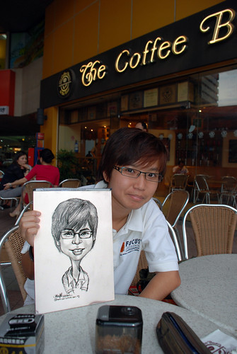 Caricature live sketching for VWR - 4