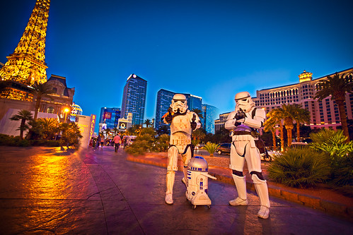 Las Vegas Stormtroopers (& R2D2)