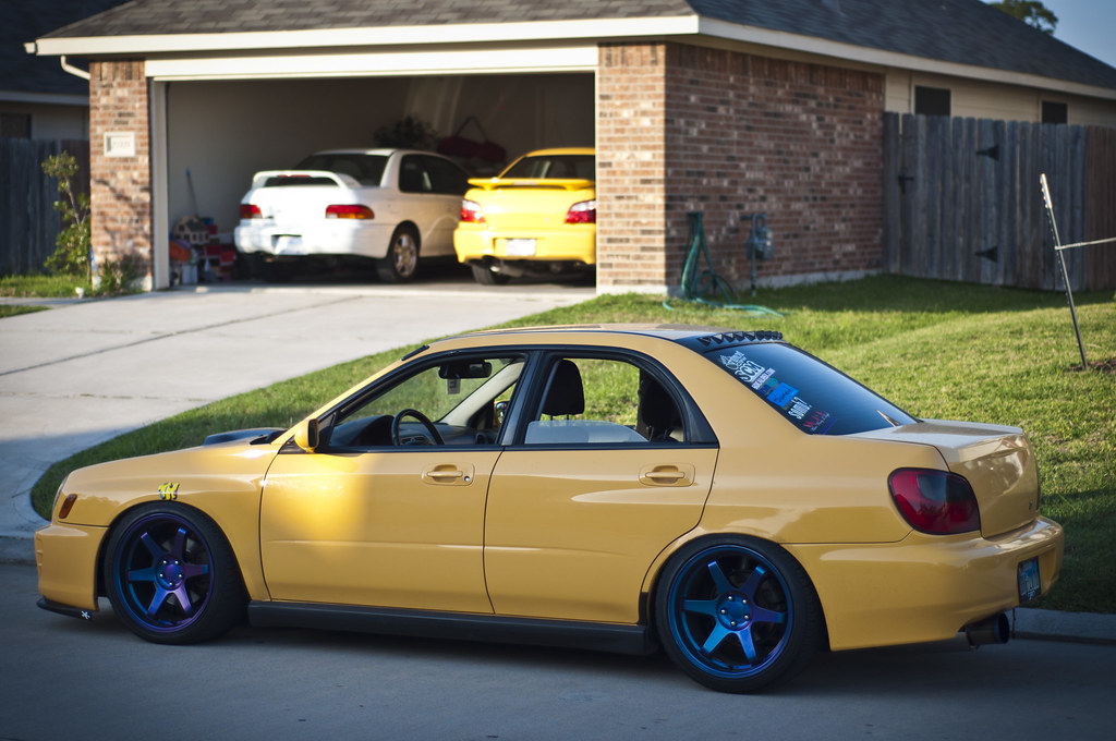 2003 Subaru Impreza Wrx Sonic Yellow