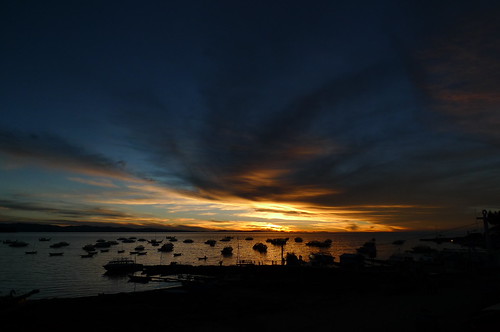 Sunset - Copacabana, Bolivia