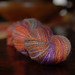 hand spun and hand dyed yarn 