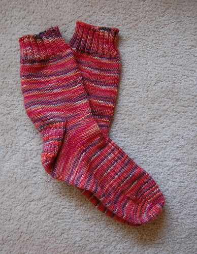 FO: Lauren's socks