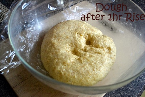 Raised dough