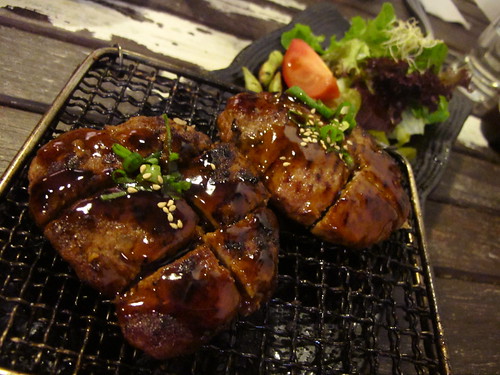 Korean hamburger steak
