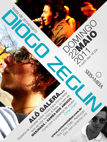 Convite Aniversário - Diogo by chambe.com.br