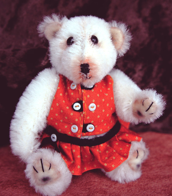 Handmade teddy bear Akiko