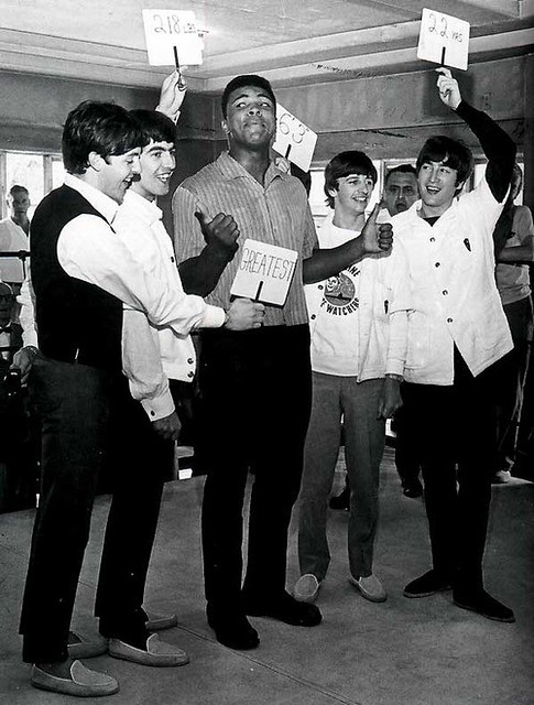 The Beatles &amp; Muhammad Ali