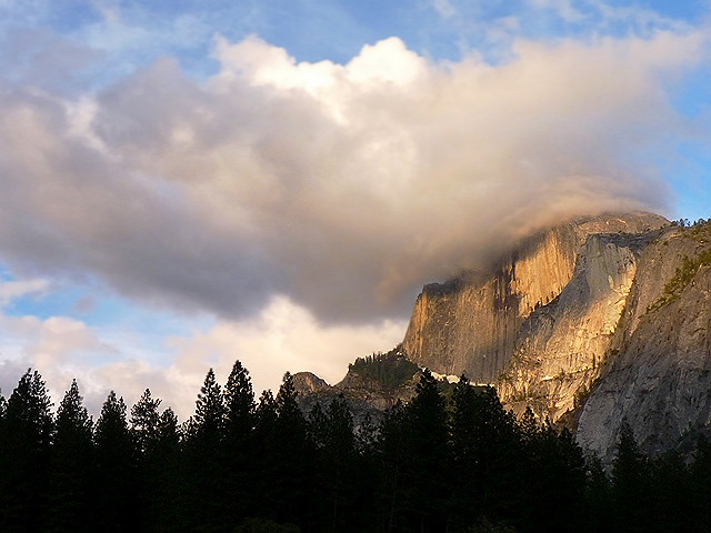 Afternoon Storm Over Half Dome